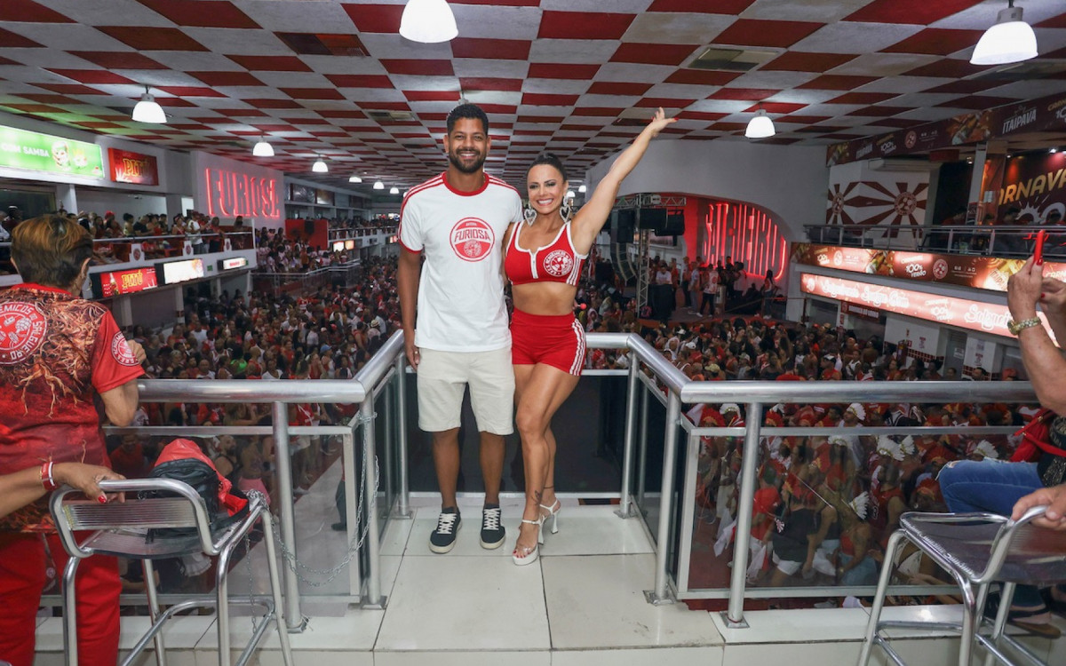 Viviane Araújo e o marido, Guilherme Militão