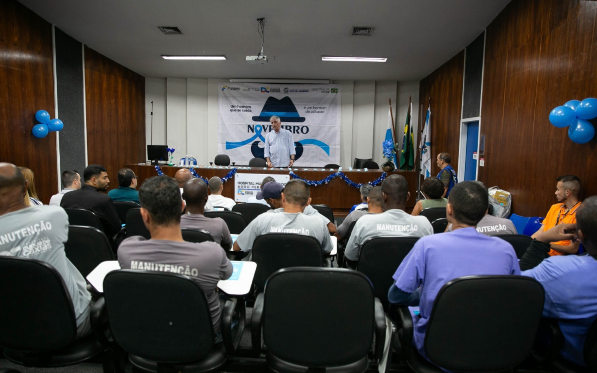 Caxias começa campanha do Novembro Azul