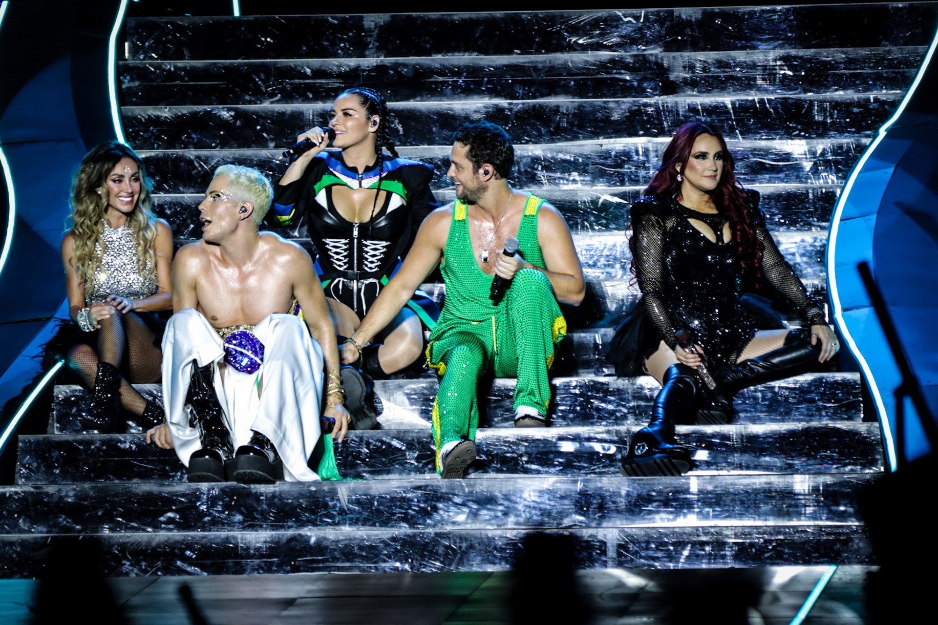 RBD faz show no Engenhão, na Zona Norte do Rio, nesta quinta-feira - Victor Chapetta / Ag. News