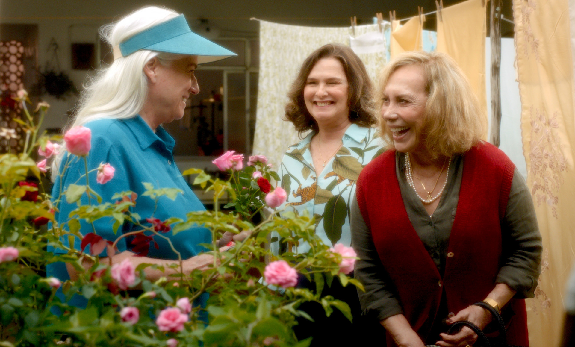 Vírginia (Vera Holtz), Valquíria (Louise Cardoso) e Vanda (Arlete Salles), em 'Tia Virgínia' - Divulgação