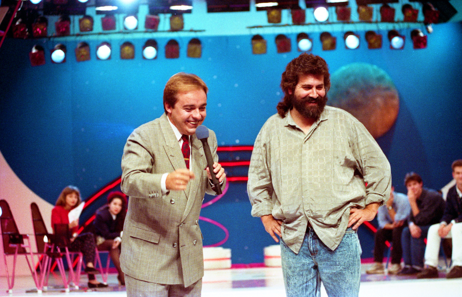  Roberto Manzoni, o Magrão, trabalhou com Gugu Liberato - Moacyr dos Santos / SBT