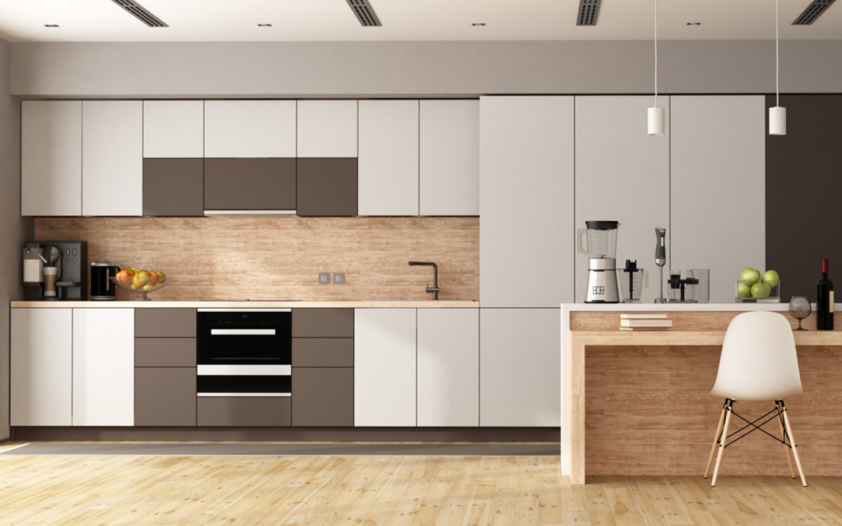 Os armários de cozinha deixam o ambiente mais organizado (Imagem: archideaphoto | Shutterstock)