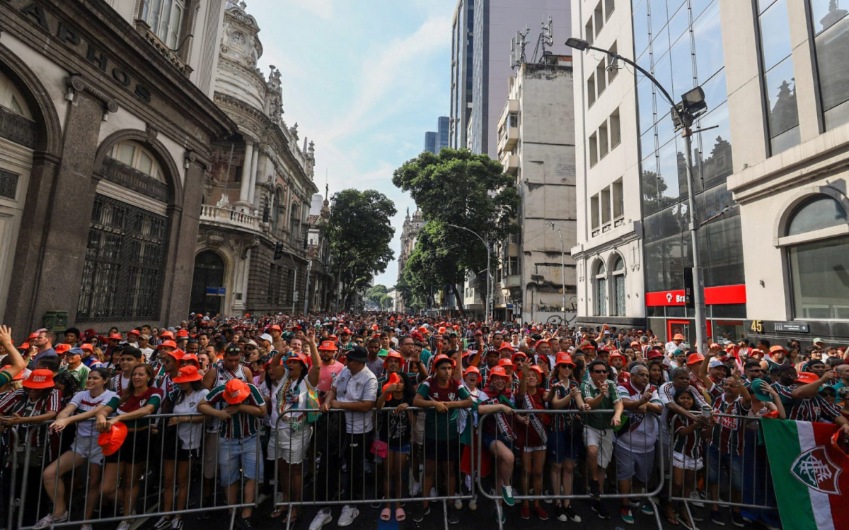 Festa do título da Libertadores do Fluminense acontece hoje no Centro do  Rio; saiba detalhes