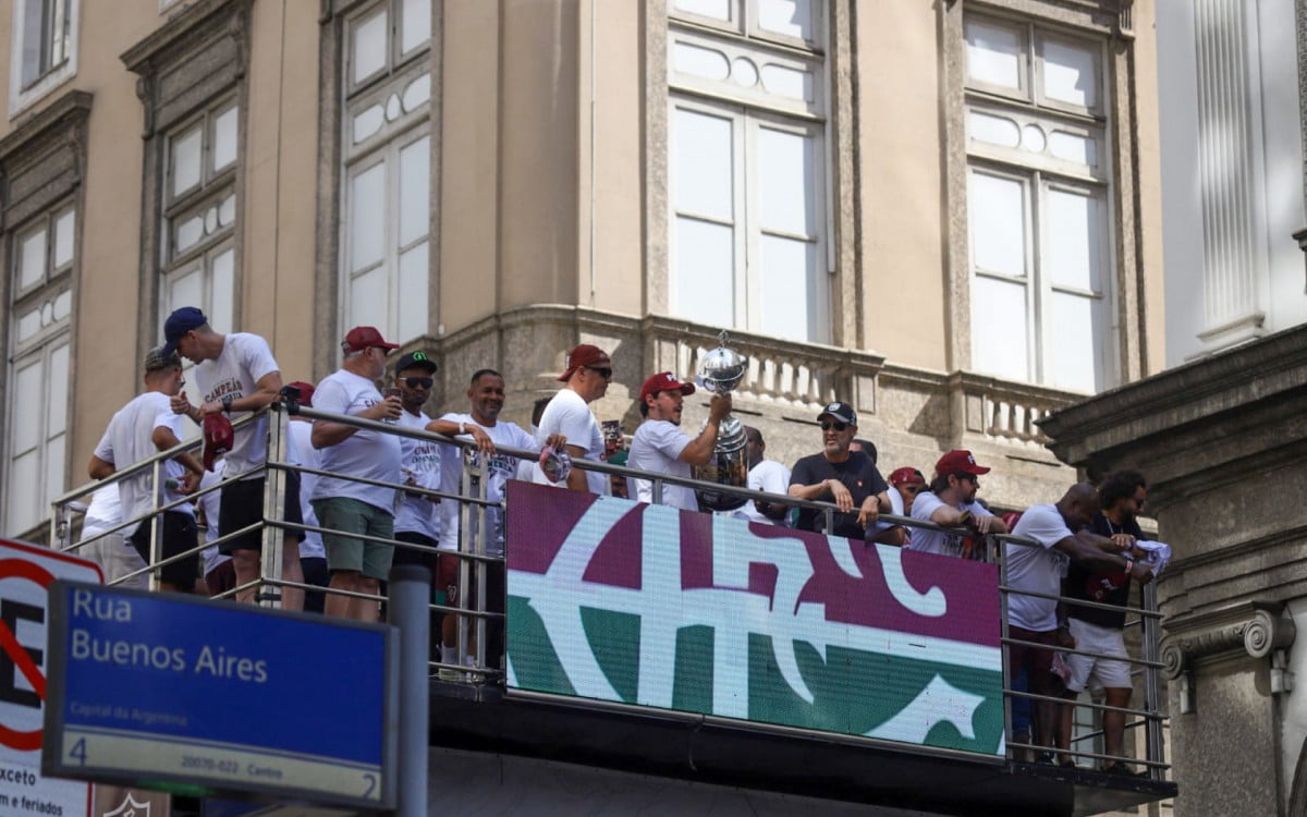 Festa do título da Libertadores do Fluminense acontece hoje no Centro do  Rio; saiba detalhes