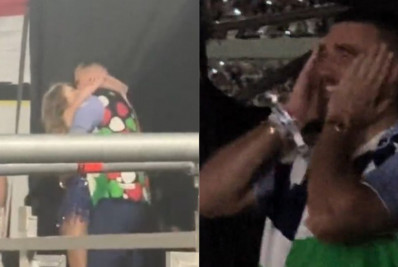 Taylor Swift altera letra de música e deixa estádio aos beijos com Travis Kelce, na Argentina