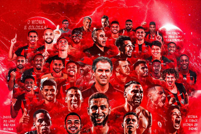 Vitória é o primeiro clube a garantir o acesso à Série A do Brasileirão