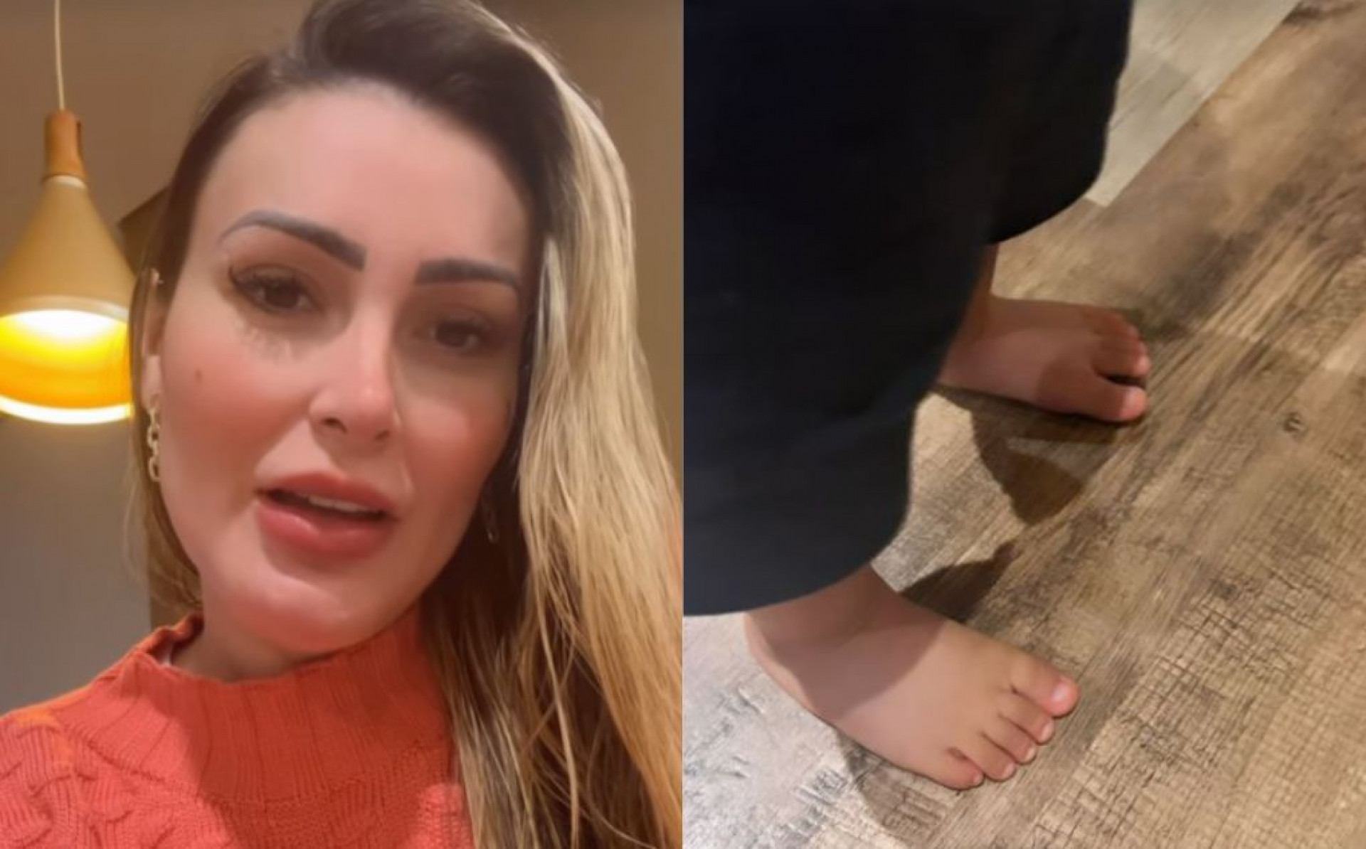 Andreessa Urach diz que não mostra filho mais novo em seu perfil por trabalhar com conteúdo adulto - Reprodução / Instagram
