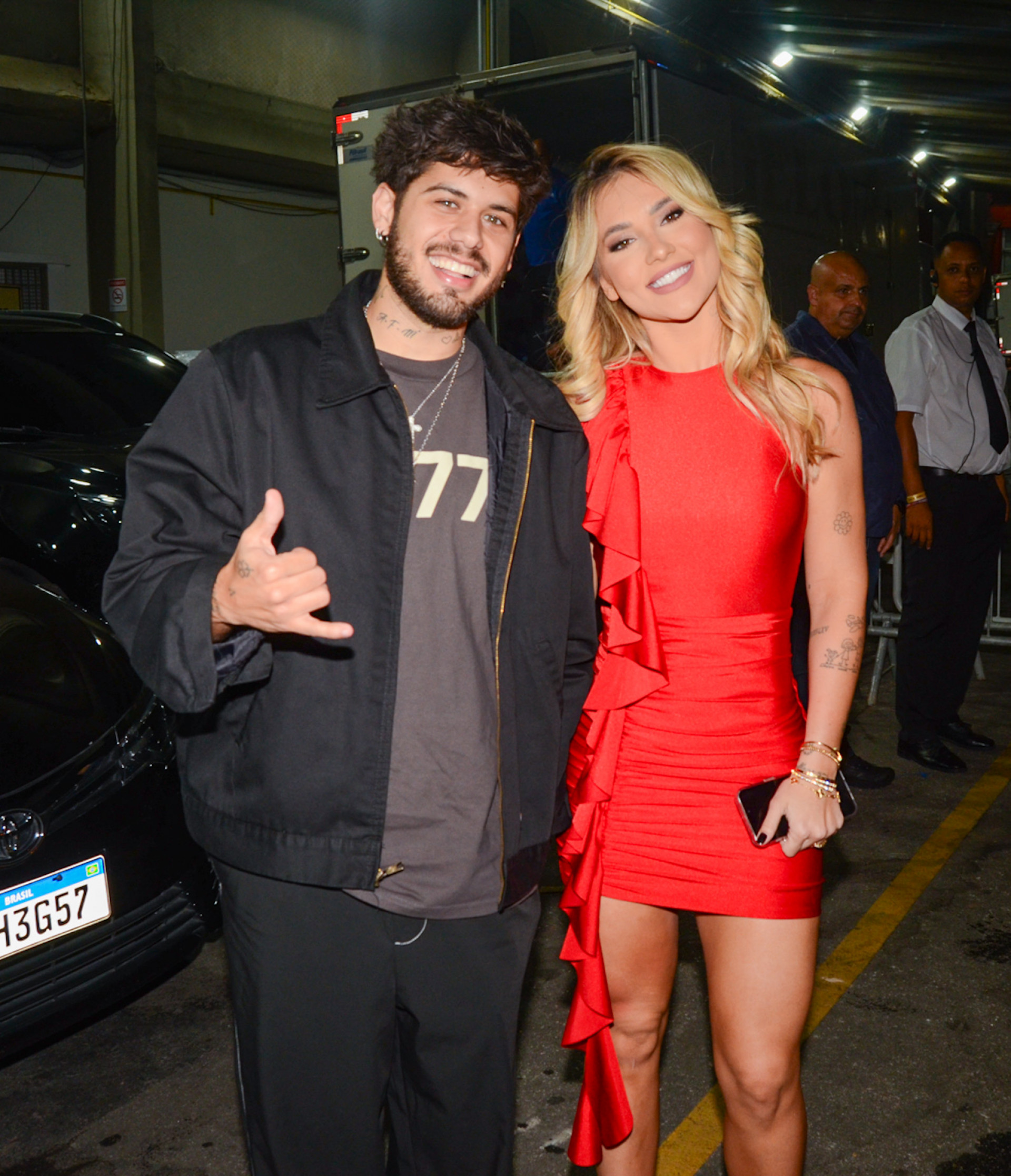 Zé Felipe e Virginia no show do RBD em São Paulo - Araujo/ Agnews