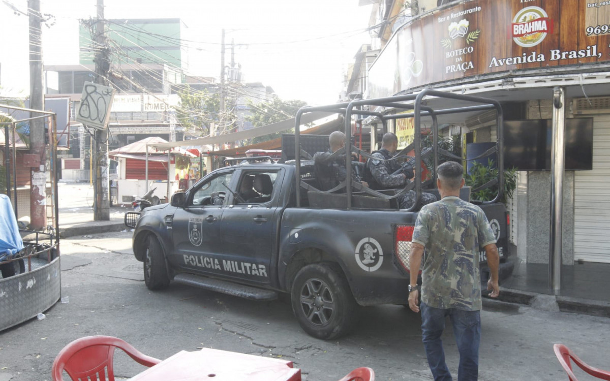 Arquivo. PMs realização ação no Complexo da Maré pelo segundo dia consecutivo