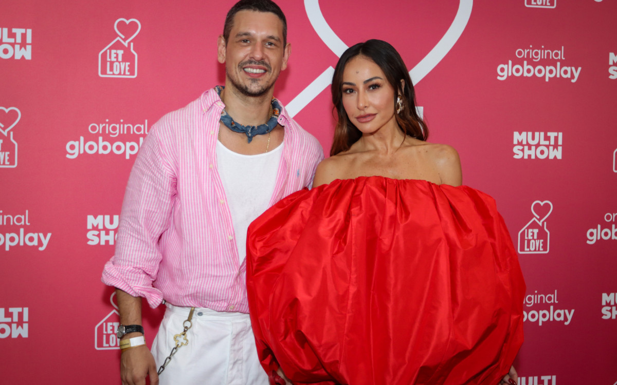 Sabrina Sato e João Vicente de Castro lançam o reality show \'Let Love\'