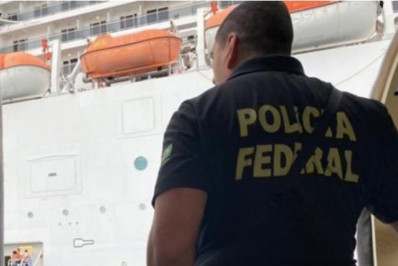 Homem suspeito de exploração sexual de quatro jovens é preso pela PF em navio de cruzeiro aportado em Angra 