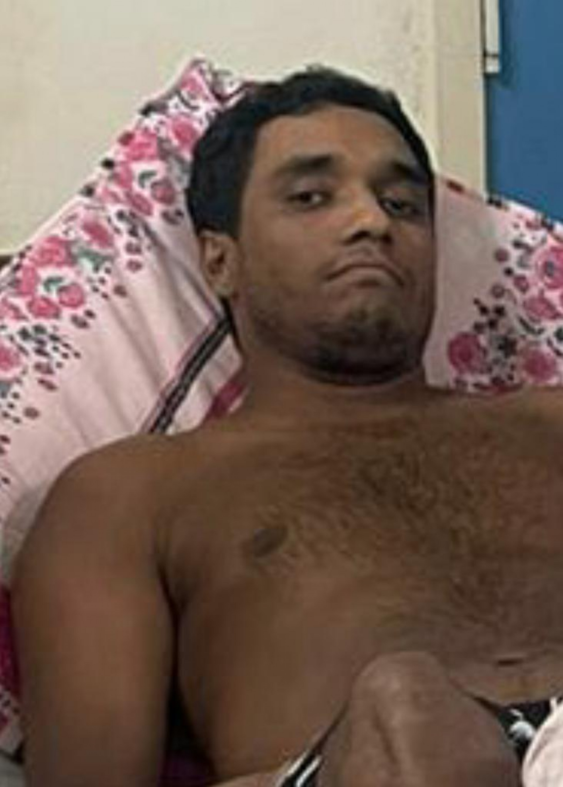 Momento em que o traficante foi preso no Hospital Miguel Couto, no Rio