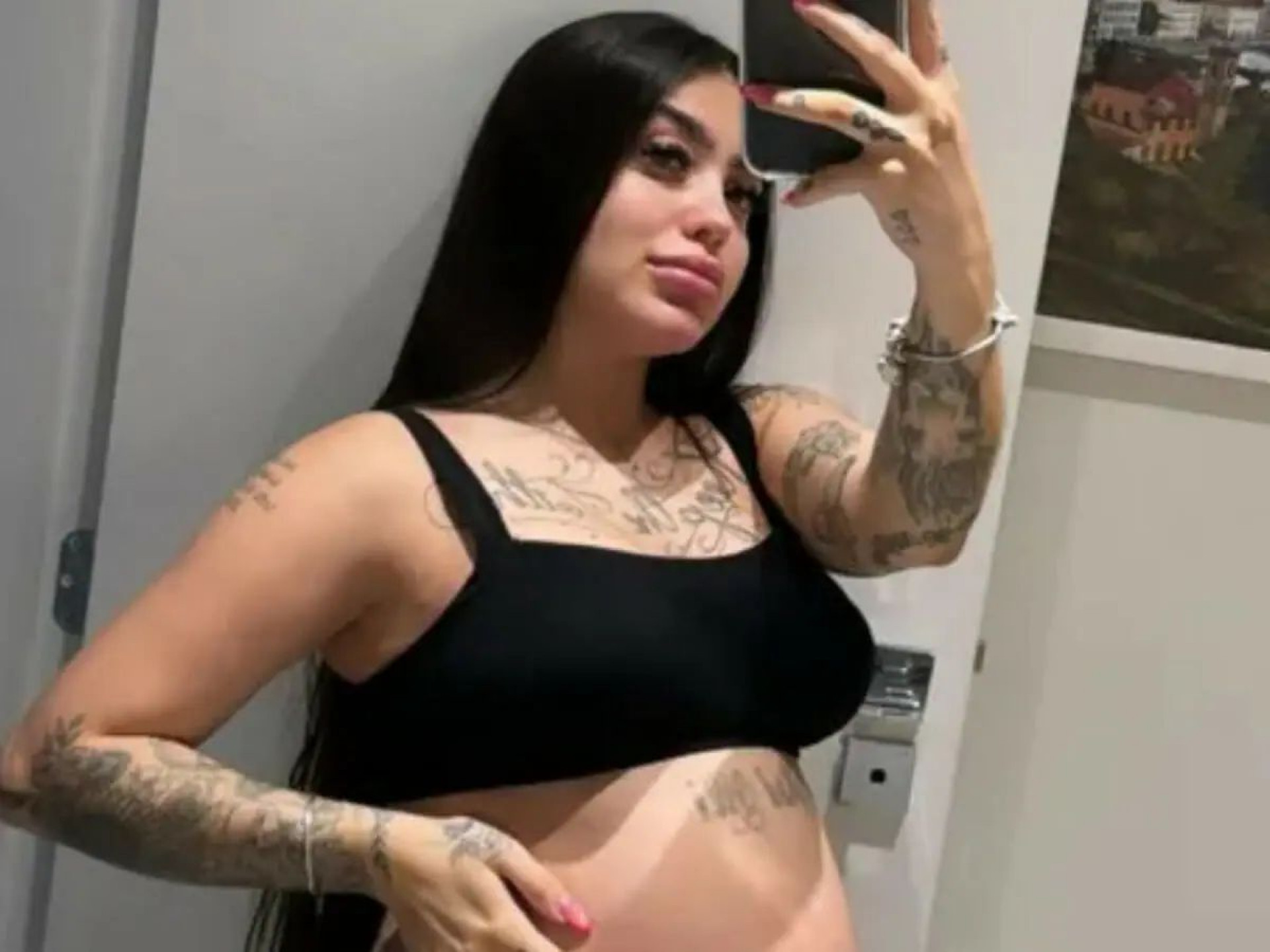 MC Mirella está grávida da primeira filha, Serena - Reprodução / Instagram