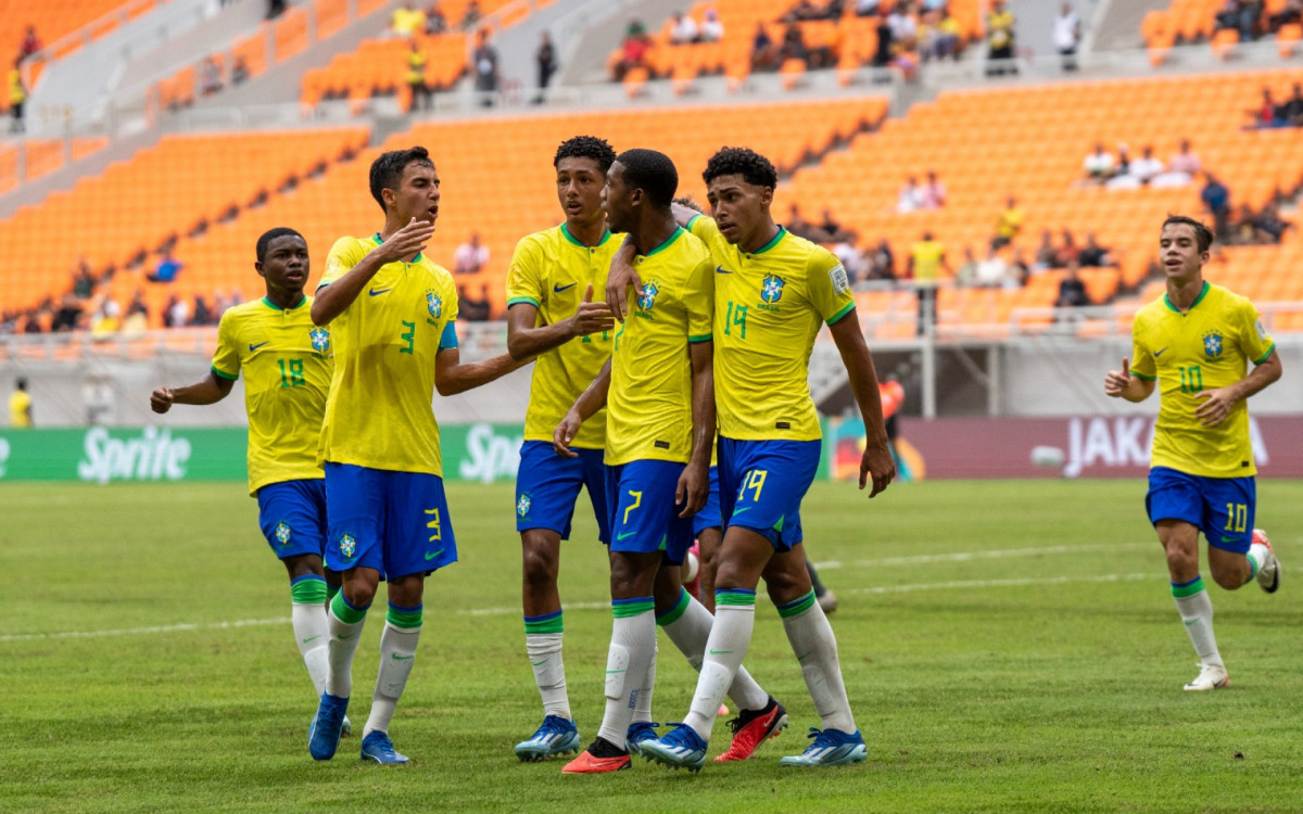 Brasil alcança sua maior goleada na história do Mundial Sub-17: 9 a 0
