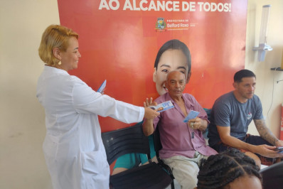 Palestras e ações educativas em policlínica de Belford Roxo destacam a importância do Novembro Azul