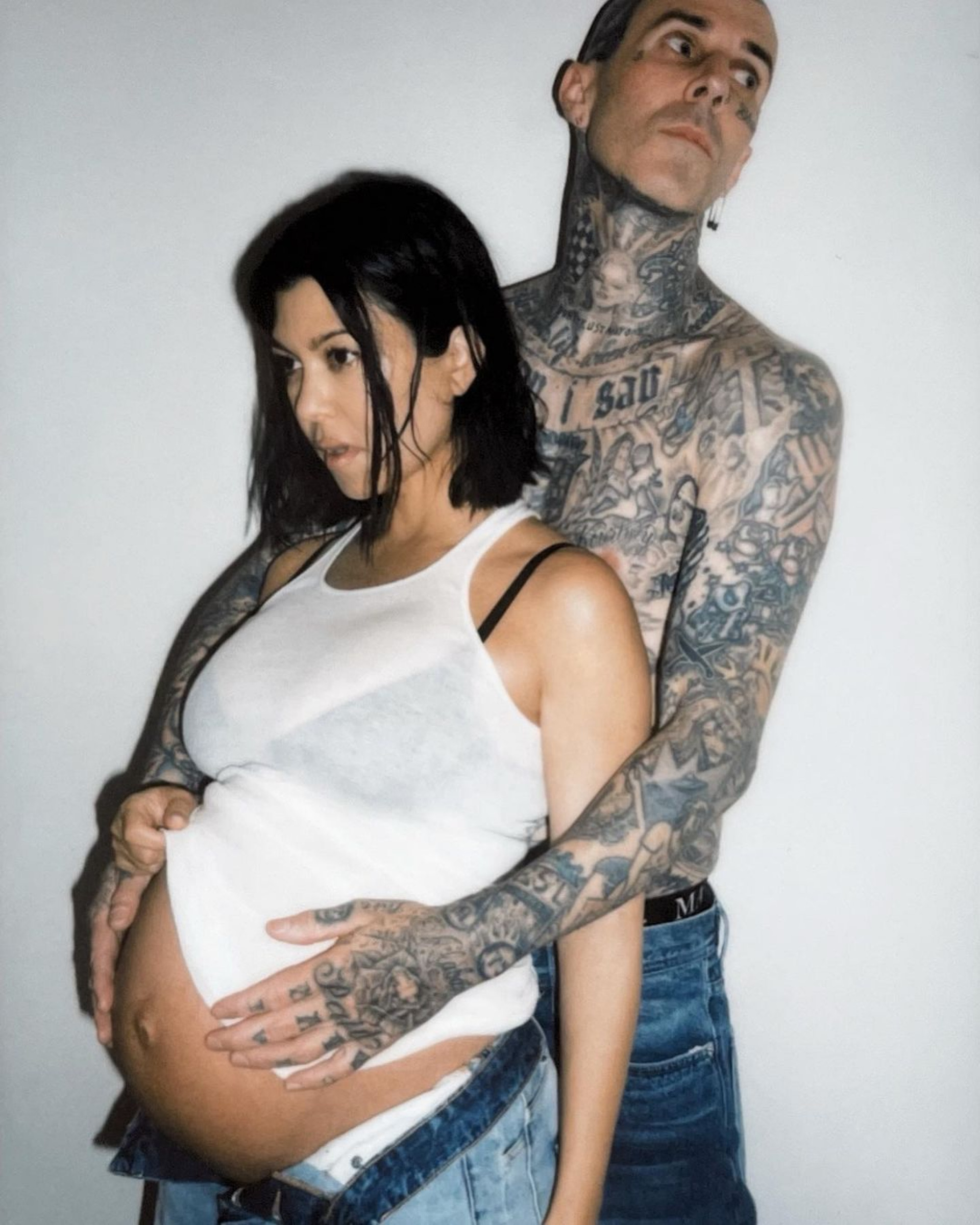 Kourtney Kardashian posta ensaio sensual no aniversário do marido, Travis Barker - Reprodução/Instagram