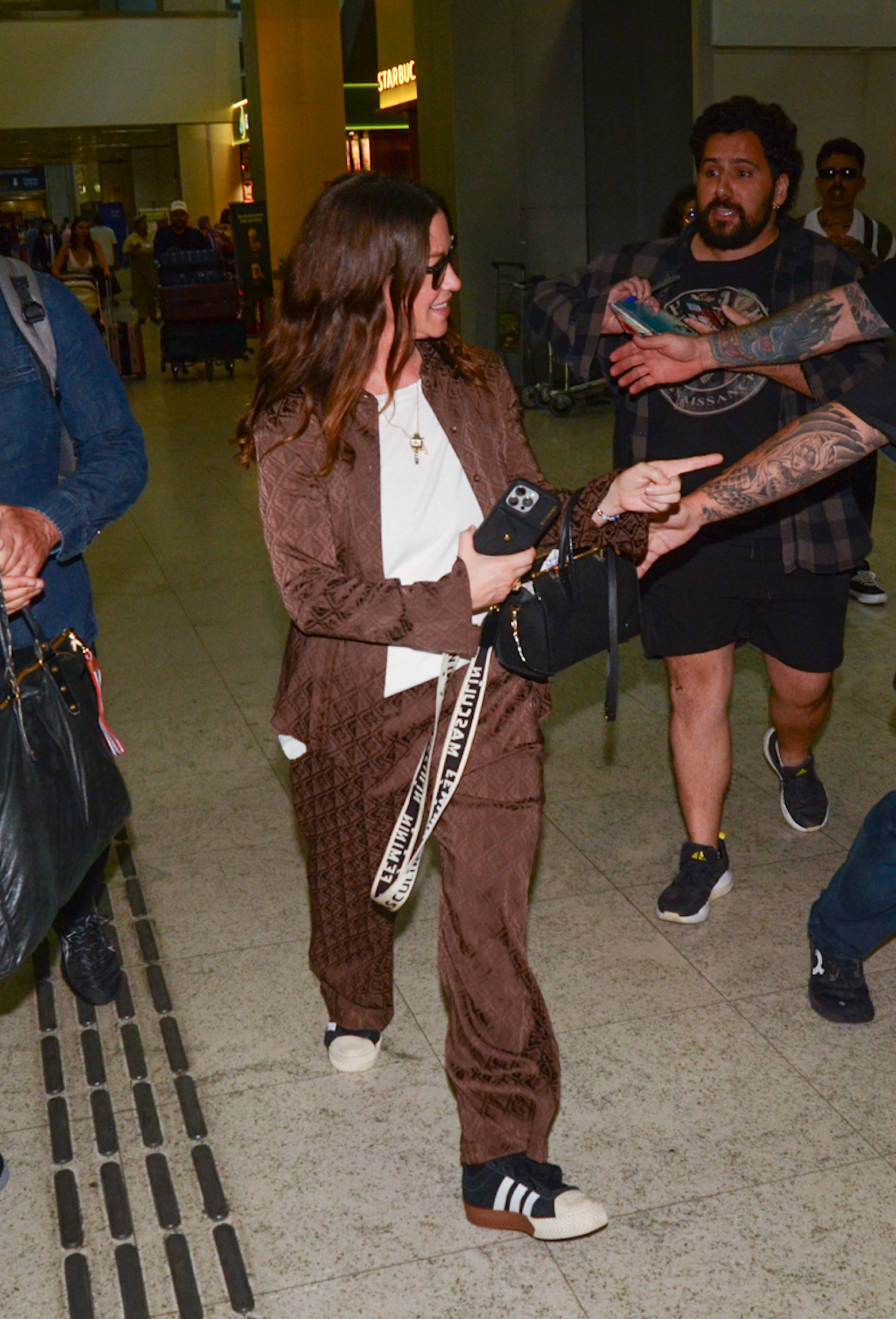 Alanis Morrisete desembarca em Guarulhos - Araujo / Agnews
