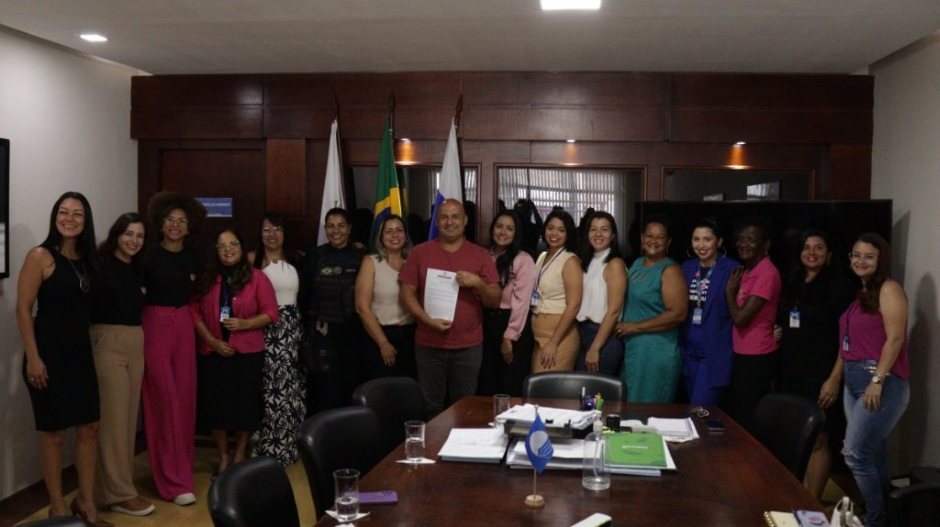 A ONG Amigas da Mama, que oferece apoio e acolhimento às pessoas em tratamento contra o câncer, também marcou presença, representada pela presidente Tânia Regina  - Rede social 