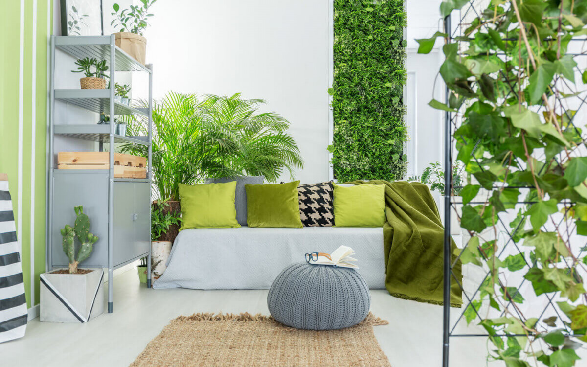 Jardim vertical contribui para projetos arquitetônicos cada vez mais verdes (Imagem: Ground Picture | Shutterstock)