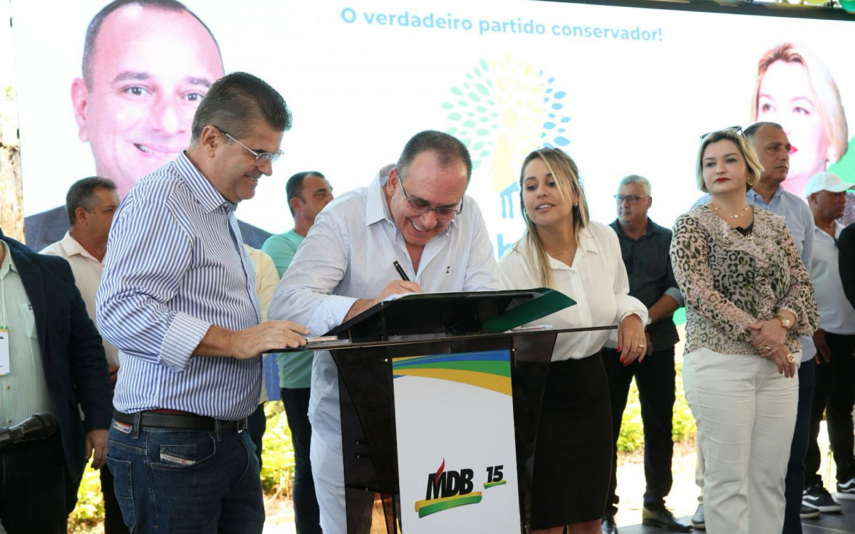 Encontro político MDB - Republicanos