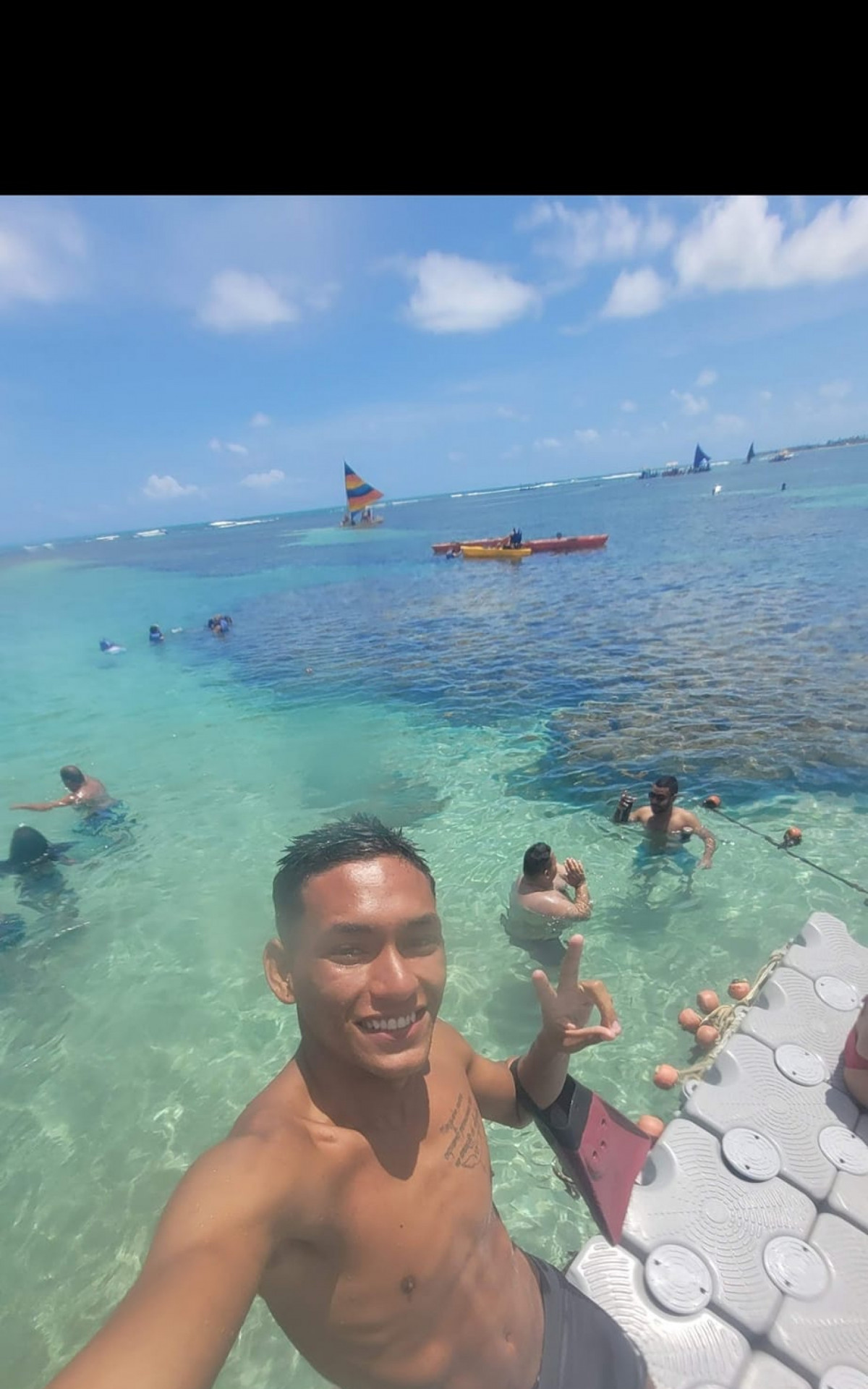 Marcos Antônio Seixas Galdino, de 21 anos, desapareceu na última terça-feira (14), quando ia à Praia da Barra