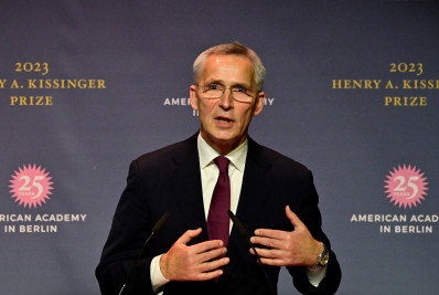 Apoio à Ucrânia é questão de segurança para países da Otan, diz Stoltenberg