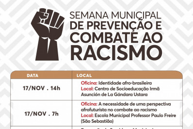Volta Redonda tem atividades na Semana Municipal de Prevenção e Combate ao Racismo