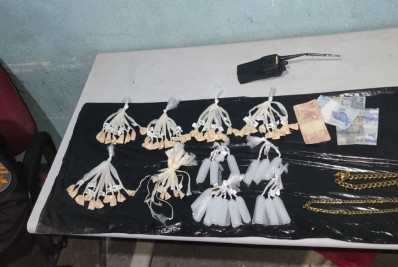 Suspeito de tráfico é preso pela PM no Vale Verde, em Volta Redonda