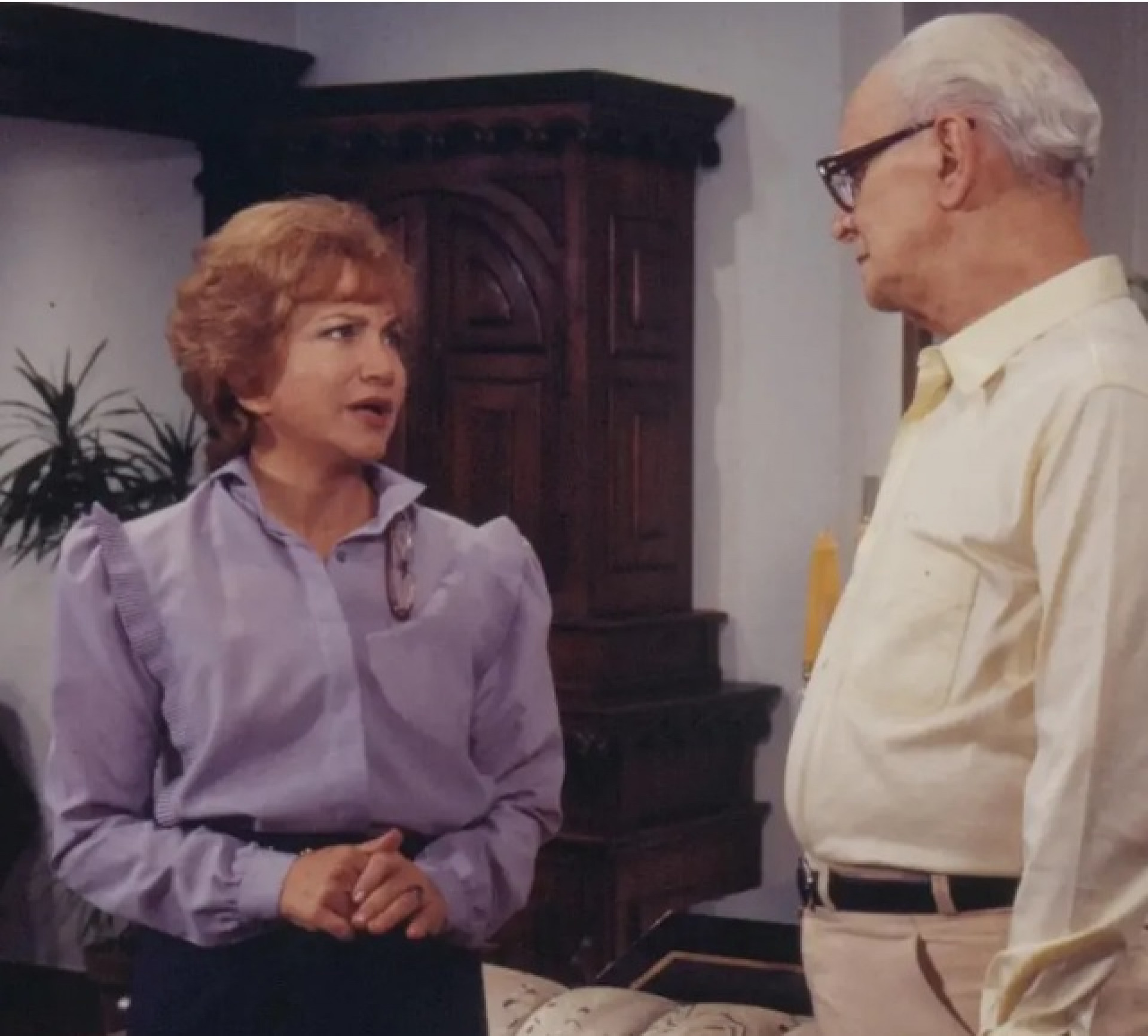  Miriam (Paula Cohen) era Eva (Nathália Timberg) na versão original de 'Elas por Elas', em 1982 - Acervo / TV Globo