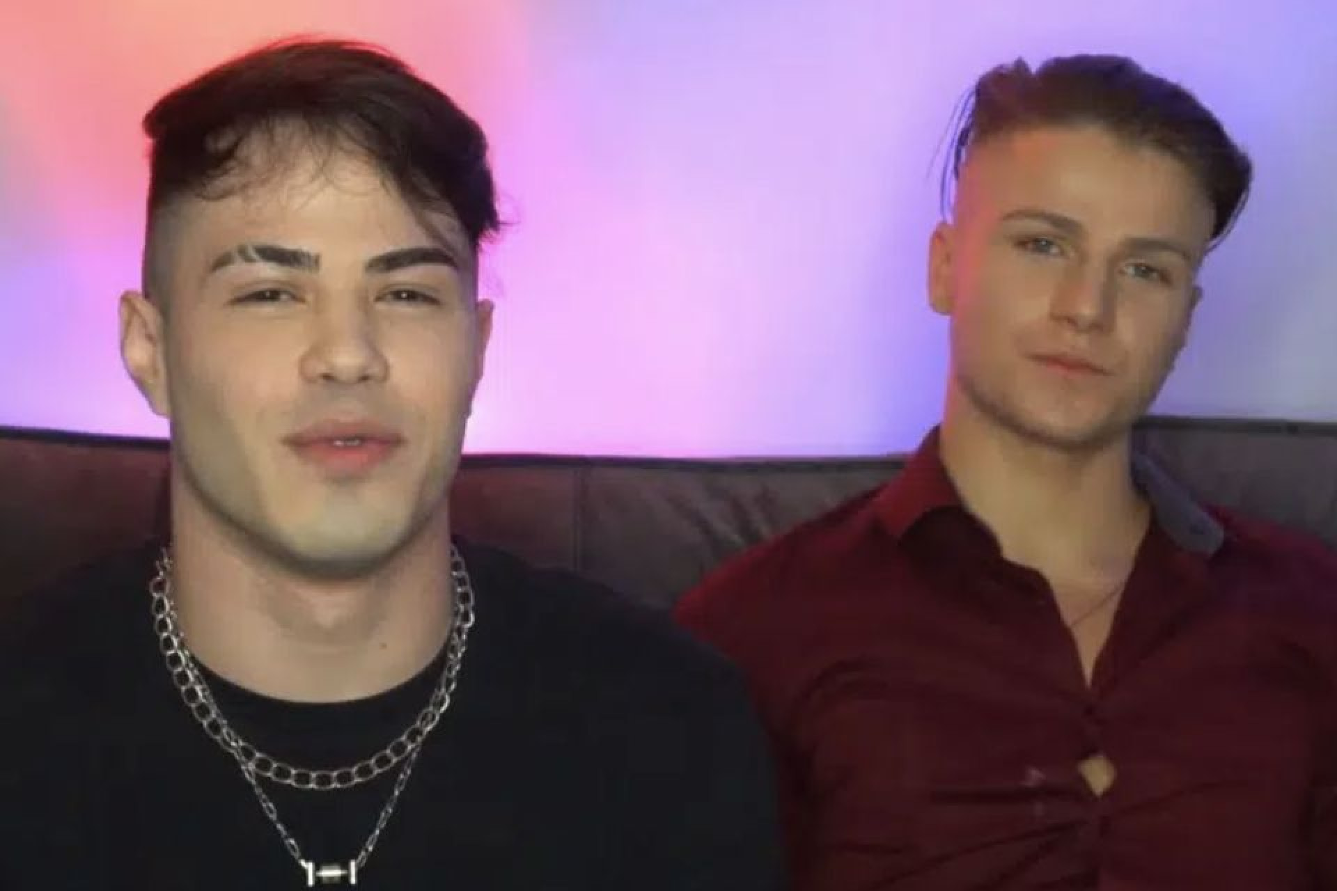 Ex-namorados, Gustavo Rocha e Jonathan Jensen assumiram relacionamento em maio de 2021 - Reprodução / Instagram