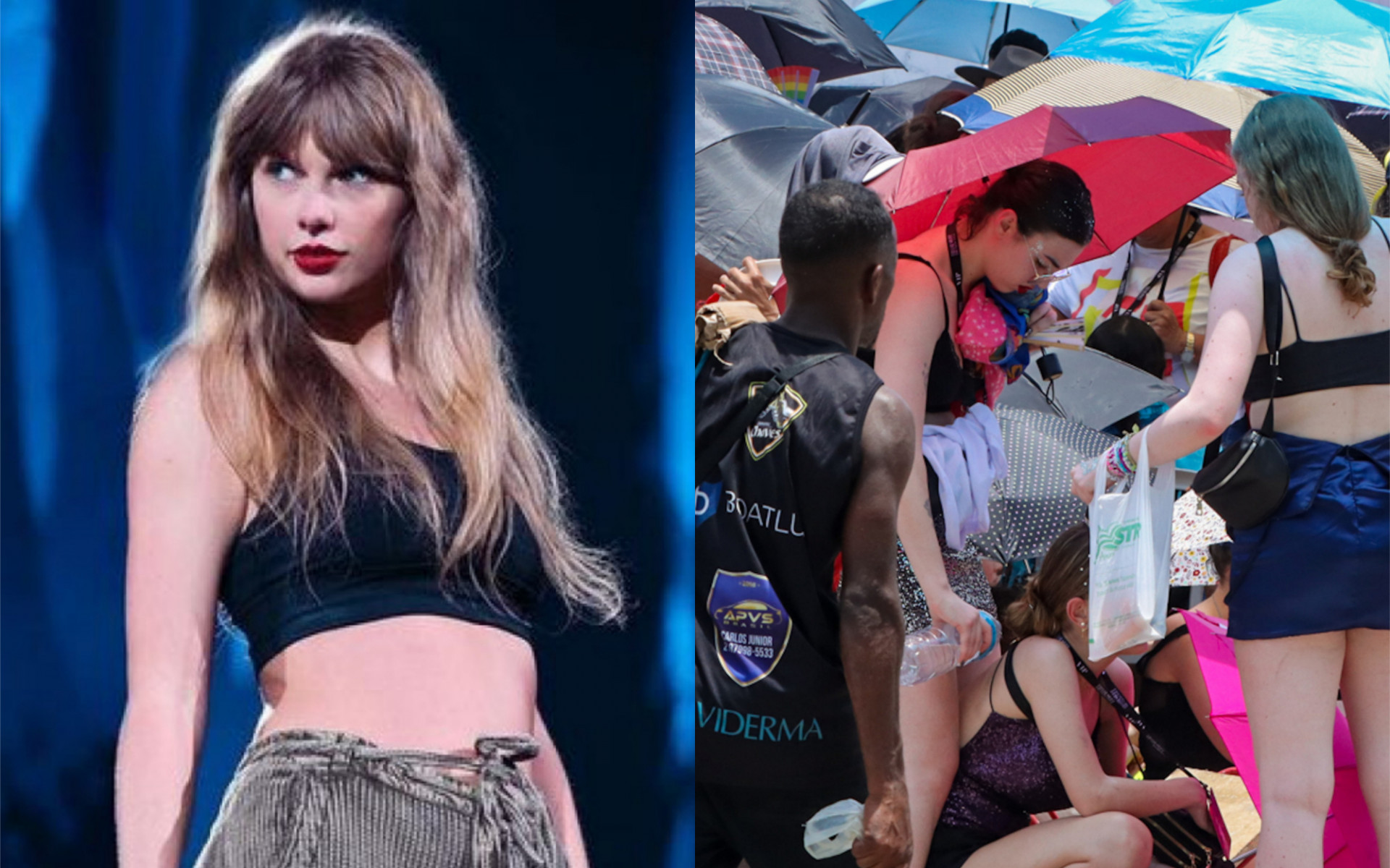 Internet reclama de adiamento 'em cima da hora' de show de Taylor Swift - Reprodução/Instagram/Victor Chapetta/Agnews