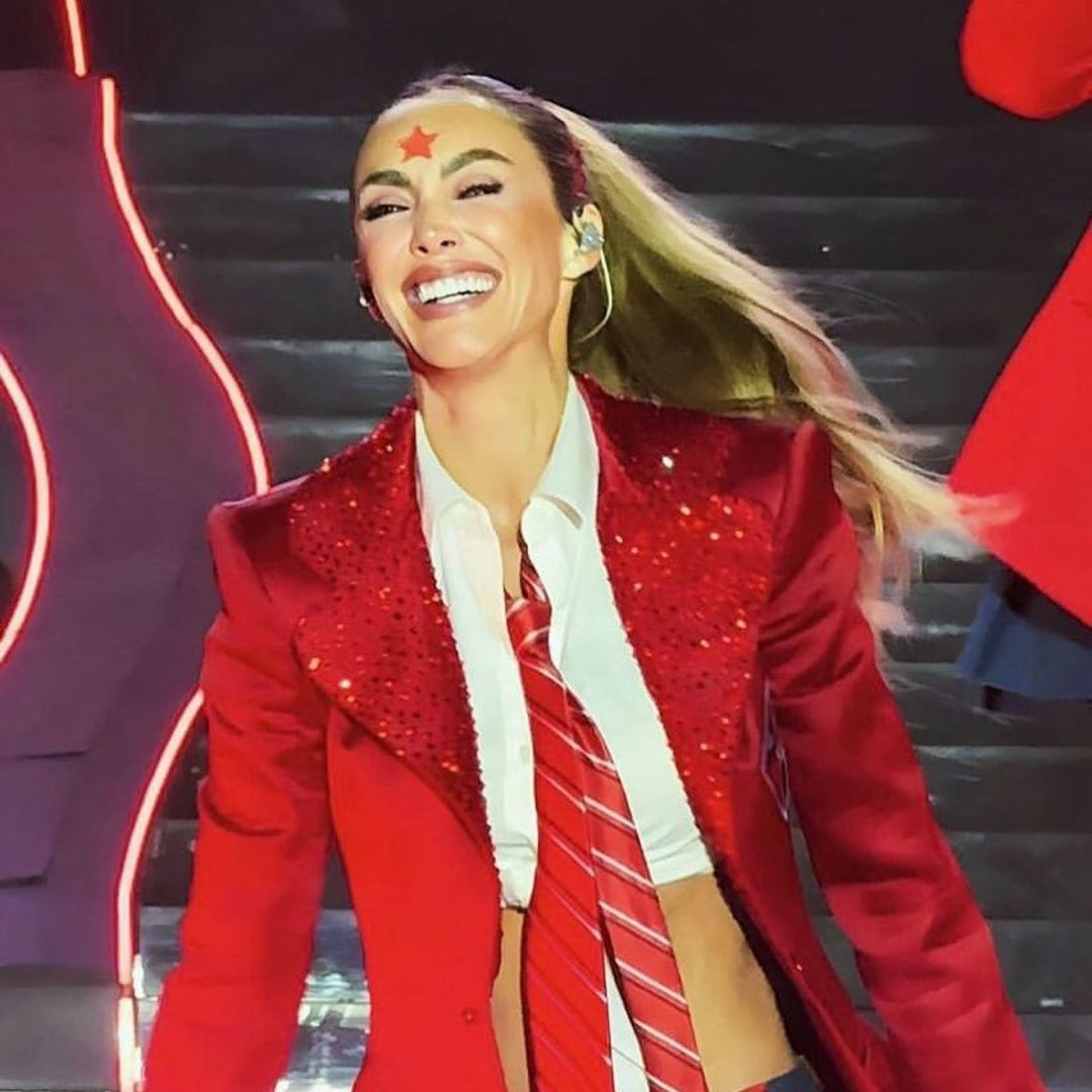 Anahí deixou show do RBD em São Paulo - Reprodução Instagram