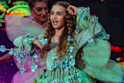 Eva Huck chama atenção ao homenagear a mãe, Angélica, no 'Domingão do Huck': 'Arrasou'