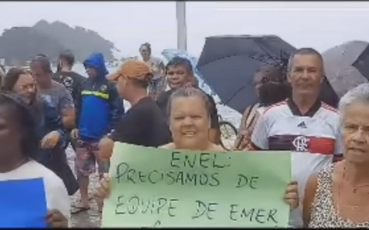 Moradores da Vila do Abra&atilde;o, na Ilha Grande querem uma equipe de emerg&ecirc;ncia na ilha e o restabelecimento da energia el&eacute;trica