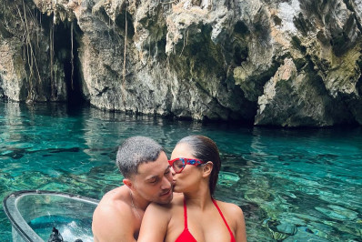 Lexa e namorado, Ricardo Vianna, posam em clima de romance no Jalapão