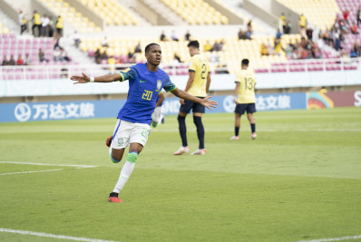 Brasil vence o Equador e está nas quartas de final do Mundial Sub-17