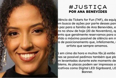 Fã clube de Taylor Swift organiza protesto em solidariedade a Ana Benevides: 'Justiça'