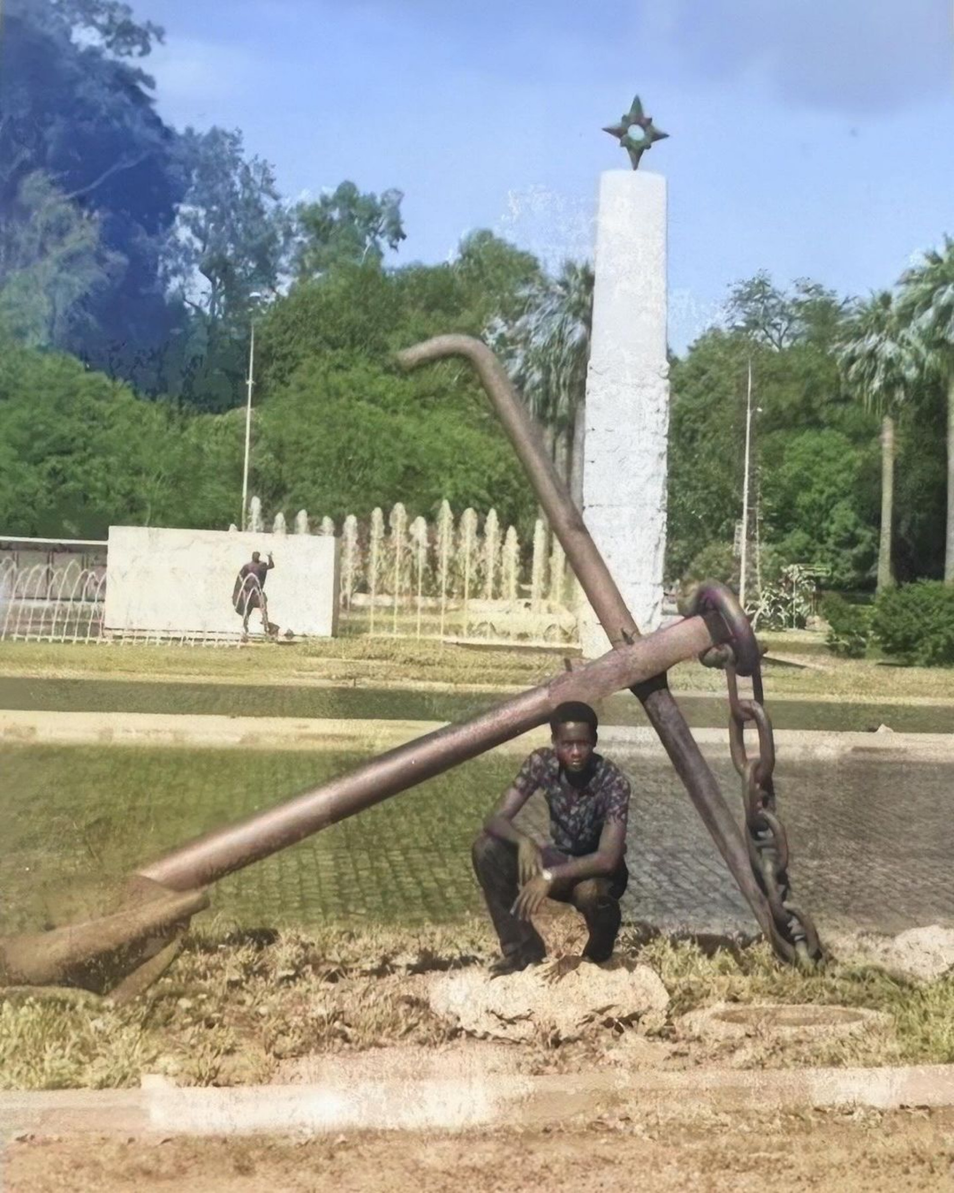 Iza reproduz fotos de quando o pai visitou a Espanha, em 1984 - Reprodução/Instagram