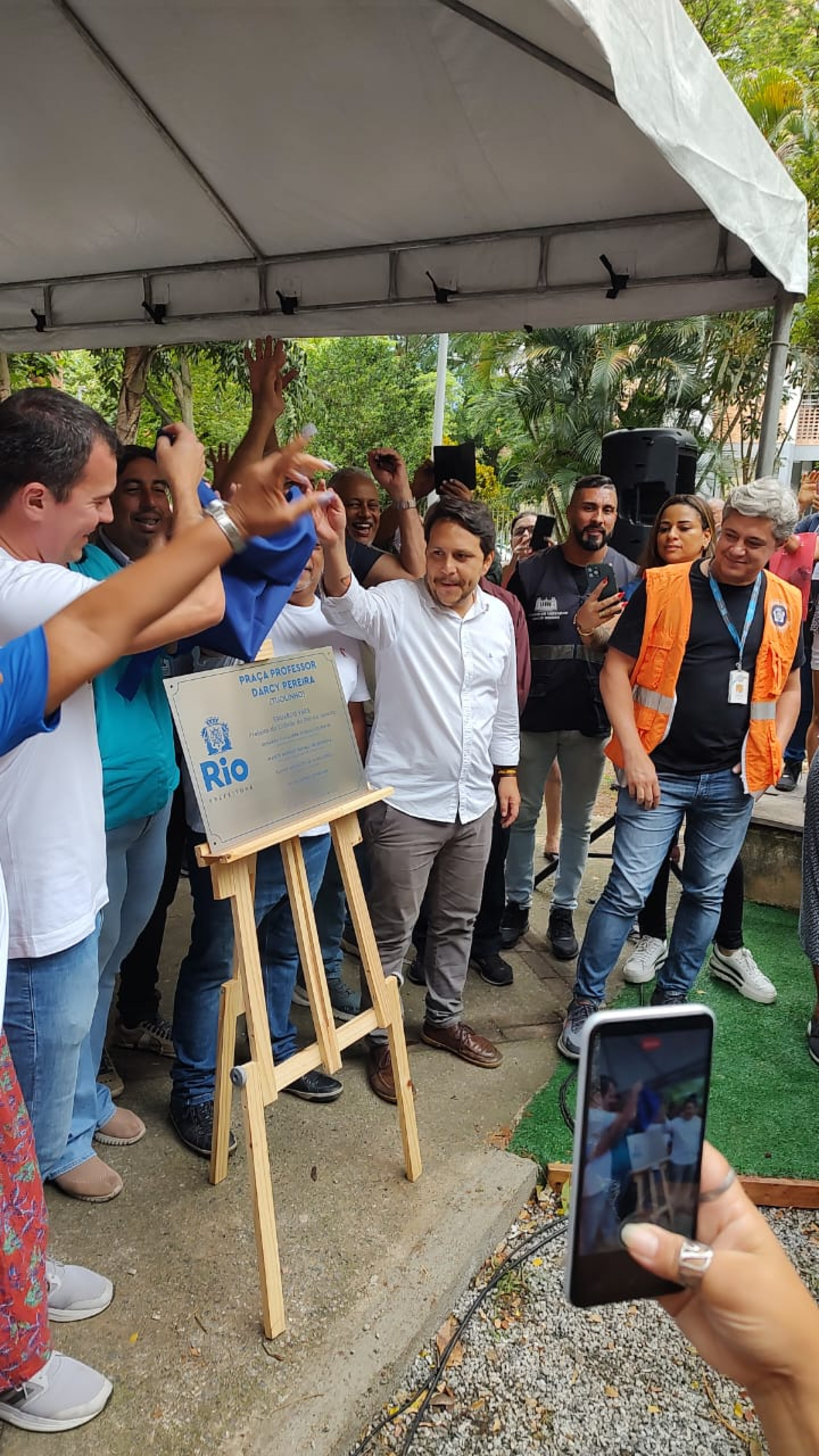 Praça do Tijolinho é inaugurada nesta segunda-feira (20) - João Matheus/Divulgação