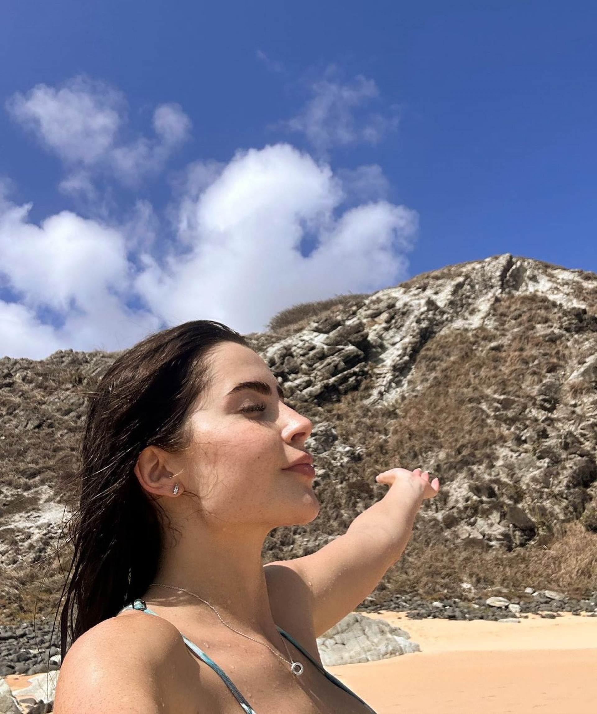 Jade Picon em Fernando de Noronha - Reprodução Internet