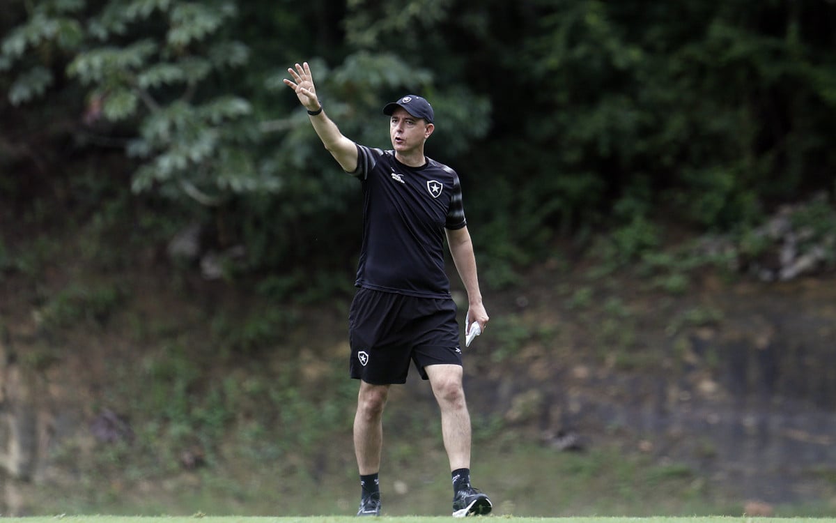 Tiago Nunes, técnico do Botafogo - Vitor Silva / Botafogo