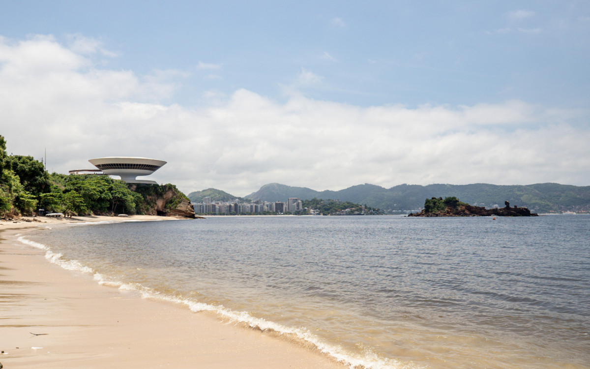 Museu de Arte Contempor&acirc;nea de Niter&oacute;i &eacute; uma das vistas contempladas na cidade -  Renan Areias/Ag&ecirc;ncia O Dia