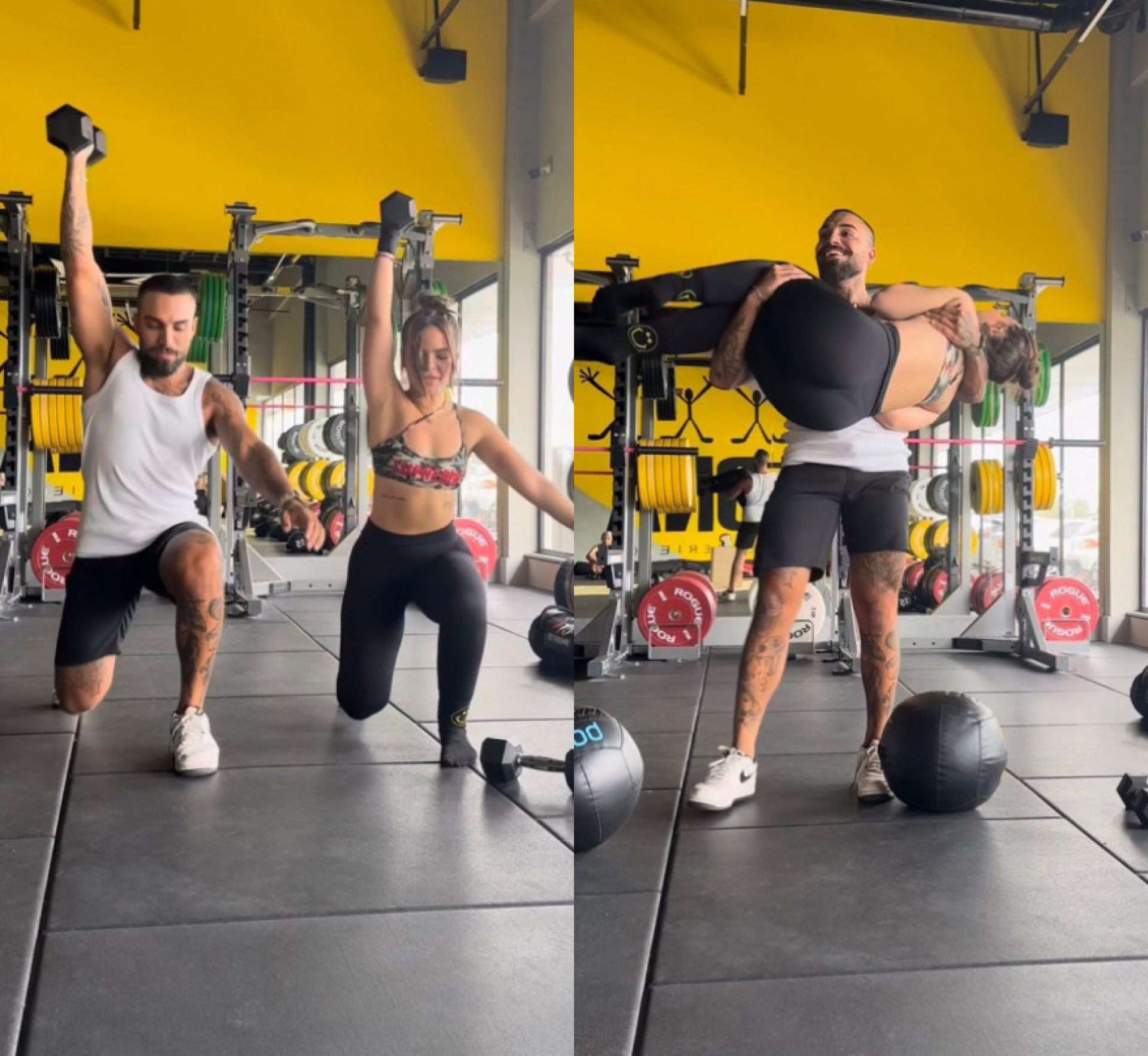 Personal trainer de Mel Maia posta vídeo fofo com atriz e internautas falam em romance - Reprodução