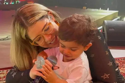 Filho de Marília Mendonça derrete web ao surgir cantando: 'Seguindo os passos da mãe'