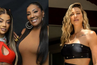 Mãe de Ludmilla provoca Luana Piovani após ataque que atriz fez à cantora