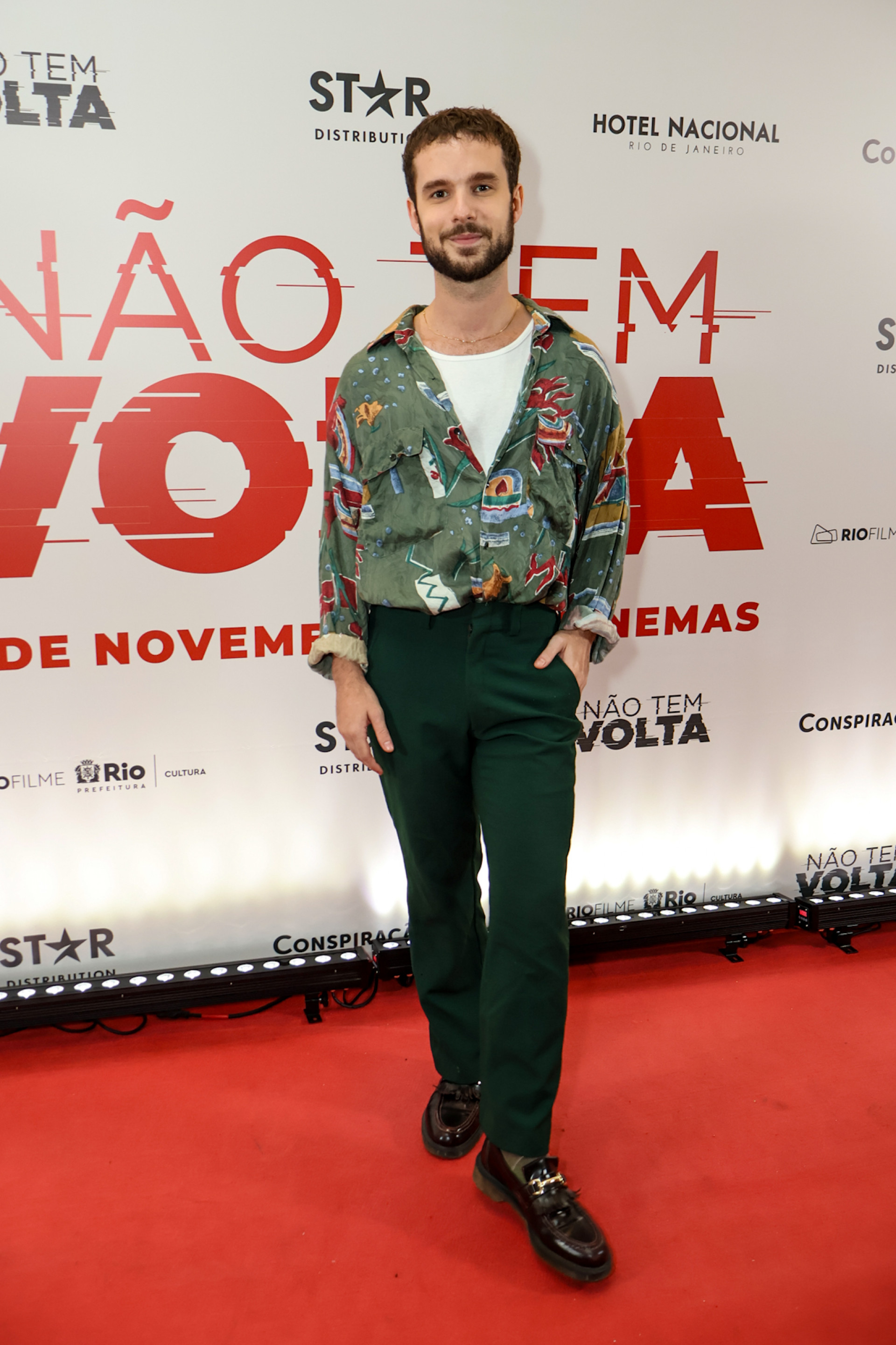 Caique Nogueira na première do filme 'Não Tem Volta' - Victor Chapetta/ Agnews