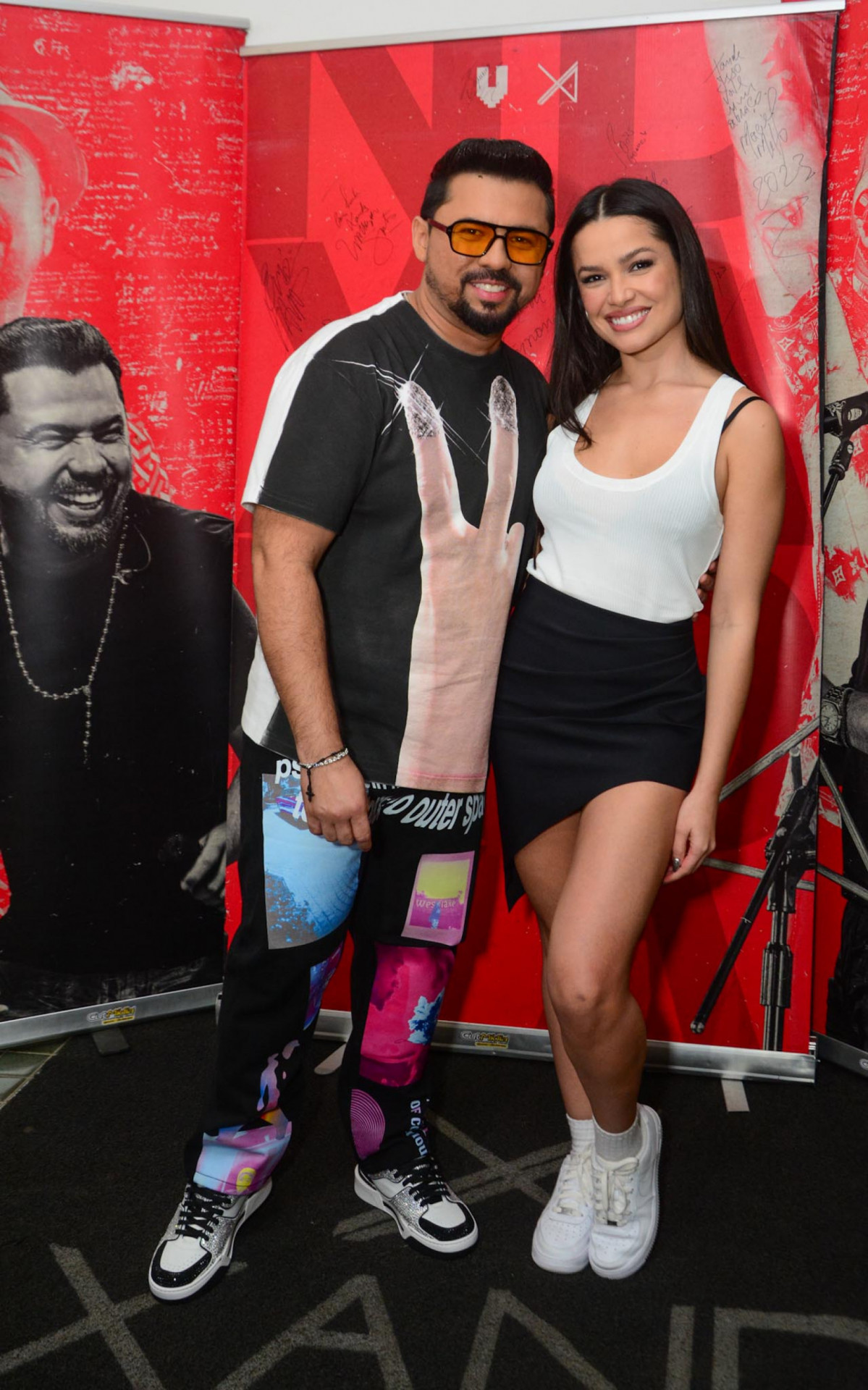 Juliette faz participação nas gravações de DVD de Xand Avião