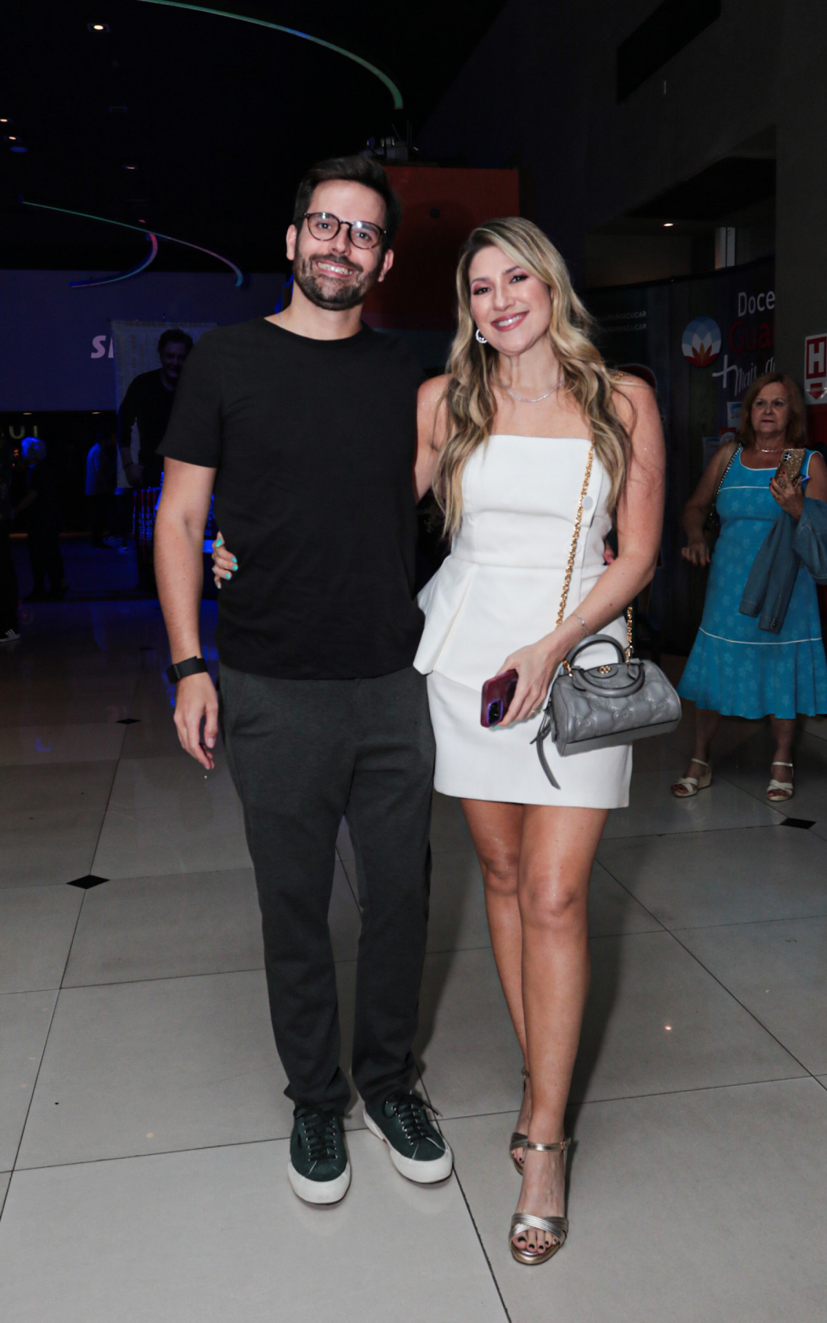 Dani Calabresa e o marido, Richard Newman