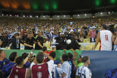 Imprensa internacional repercute pancadaria em Brasil x Argentina: 'Escândalo'