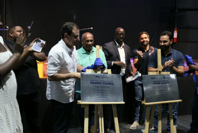Nova Areninha Herbert Vianna e Biblioteca Jorge Amado são inauguradas na Maré